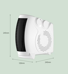 Chauffage d'appoint électrique portable autonome sans rayonnement, chauffe-eau électrique instantané, 3 modes, ventilateurs de chauffage pour intérieur - Product Image 6