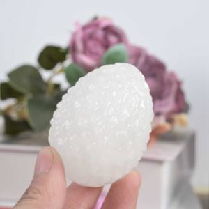 Geoda de Huevo de Dinosaurio de Cristal Natural, Piedra Curativa para Decoración del Hogar y Oficina, Piedra Energética Reiki, Venta al por Mayor - Product Image 4