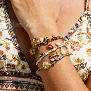 Muses Jewels Bracciale con Ciondolo di Perla Barocca Naturale d'Acqua Dolce, Catena in Acciaio Inossidabile per Donna - Product Image 1