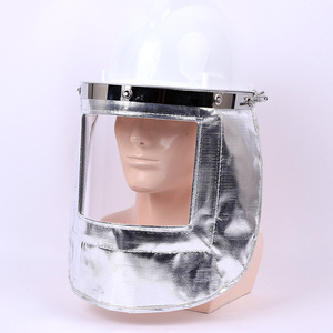 Protector Facial de Aluminio con Visera Transparente para Protección en Soldadura - Product Image 2