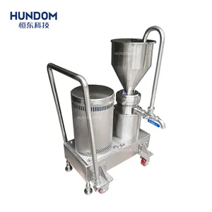 JM50 Emulsion Vertical Colloid Mill Stainless Steel Grinding Mixer Pigment Mixing Making Colloid Mill For Food Industry Drink