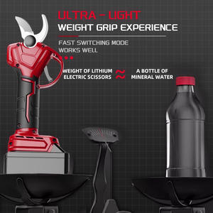 Lithium Ion Electric Pruning Shears 30mm Alloy <b>Blade</b> Cordless Battery Operated Garden Trimmer Right Handed - Product Image 5