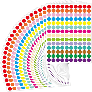 Papel sostenible Etiqueta redonda Etiqueta autoadhesiva Papel adhesivo <span class=keywords><strong>3X2</strong></span> Papel adhesivo impermeable para impresora de inyección de tinta - Product Image 1