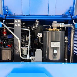 Compresseur d'air diesel monté sur châssis SUPC, à deux roues, <span class=keywords><strong>moteur</strong></span> FAWDE, réservoir de carburant personnalisable, 6 m³/min 10 bar - Product Image 6