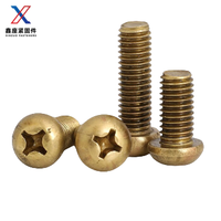 Vis cruciforme à tête plate chinoise personnalisée en acier inoxydable Vis à empreinte cruciforme à tête ronde en acier au carbone Système de mesure métrique