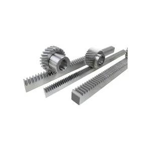 Gear Rack M2 20x20 2000 mm M1 M4 M6 M8 M10 Stainless steel plastic brass door opener window helical grinded gear racks