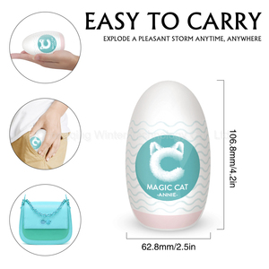 Jouet de luxe pour hommes, stimulateur automatique pour hommes, forme ergonomique, rangement discret pour les hébergements hôteliers - Product Image 3