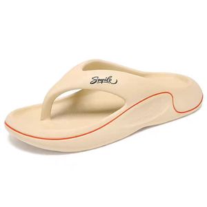 Sapila Beige EVA Outdoor Slippers Open Toe Cushioned Summer <b>Slides</b> - Product Image 1