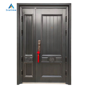 Cửa thép an ninh cao cấp Instime với khả năng tương thích khóa thông minh kỹ thuật số và cấu trúc chống trộm siêu bền - Product Image 2