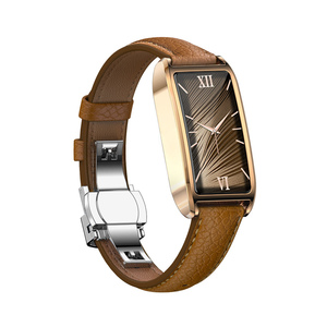 Montre connectée unisexe Stahub avec écran tactile AMOLED, étanche IP68, connectivité cellulaire, autonomie de 5 à 10 jours, bracelet en cuir - Product Image 5