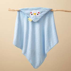 Serviette de plage en microfibre personnalisée, poncho à séchage rapide, serviette de bain à capuche pour bébé pour la piscine - Product Image 5