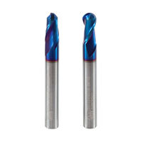 Fraise à queue carrée en carbure de tungstène EITFS 2/4/6 flûtes, revêtement AlTiN, pour usinage CNC haute vitesse, ODM OEM Altin