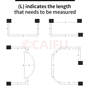 Customizable Size Outdoor Metal Fence Minimalist Aluminum Alloy <strong>Railing</strong> Fencing for Villa Courtyard <strong>Retaining</strong> <strong>Wall</strong> - Product Image 5