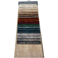 Tissu en velours Holland imprimé 100 % polyester teint en fil pour ameublement de bureau, canapé et fauteuil – Fabrication chinoise