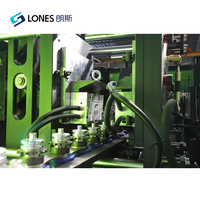Machine de soufflage par étirage PET entièrement automatique LS-A2 à 2 cavités, 5 ml-2 L, avec moteur Mitsubishi PLC, pour bouteilles d'eau et de boissons