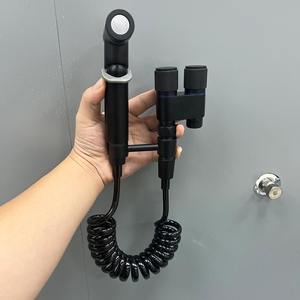 Juego de pulverizador de bidé portátil desechable, impermeable y ecológico, de acero inoxidable 304, para inodoro - Product Image 6