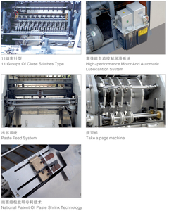 Machine à coudre pour reliure de livres entièrement automatique ZSX-460 - Product Image 3