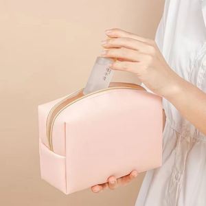 Bolsa de Cosméticos Impermeable de Cuero PU para Mujer, para Viaje - Product Image 2