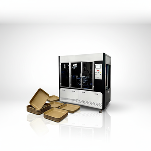 Máquina para Hacer Cajas <span class=keywords><strong>de</strong></span> Comida para Llevar BJ-CHX con Función <span class=keywords><strong>de</strong></span> Rizado, Equipo Industrial para Fabricar Contenedores <span class=keywords><strong>de</strong></span> Papel - Product Image 1