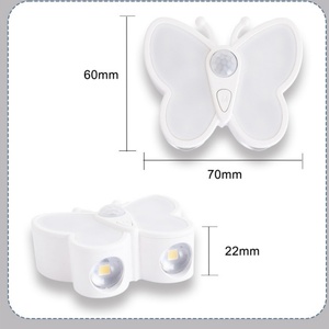 Lumière intelligente à détecteur de mouvement corporel, effet œil de chat, pour couloir et escalier, rechargeable, magnétique, sans fil, veilleuse à capteur - Product Image 4
