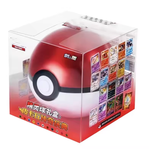 Caja de Cartas Coleccionables PTCG Original China: Poké Ball y Level Ball, Caja de Sobres de Cartas Pokémon, Cartas Coleccionables Azules/Rojas, Poké Ball para Regalo - Product Image 6