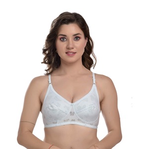 Soutien-gorge en mélange de coton à couvrance totale pour femme |   Tissu en coton polyester doux |   Soutien-gorge à couvrance totale |   Sangles réglables |   U-Back |   Fermeture au dos - Product Image 3