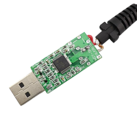 Câble d'enregistrement de carte son de haute qualité avec USB XLR et connexions coaxiales pour l'utilisation d'un microphone d'ordinateur
