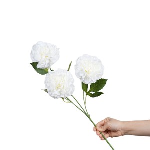 Bouquet de pivoines artificielles Greenway à 3 têtes, pétales en PVC impériaux, arrangement floral décoratif pour la maison, les fêtes et les festivals - Product Image 5