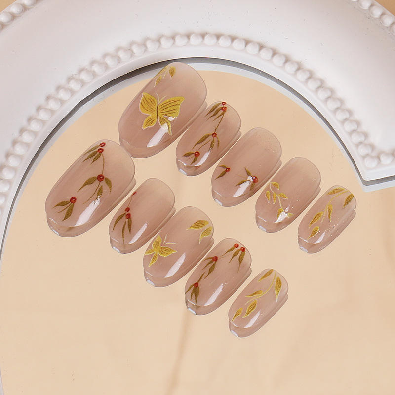 เล็บทำมือ1401กล่องขนาด10ชิ้น