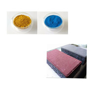Béton pigment de poudre d'oxyde de fer noir