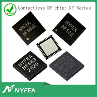 NFC/RFID NF532 remplace PN5321A3HN C106,55, prend en charge ISO/IEC 14443/18092 SPI I2C HSU 2.7-5.5V SMD pour les équipements mobiles et portables