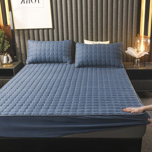 Set di <span class=keywords><strong>3</strong></span> Pezzi Coprimaterasso Protettivo per Tutte le Stagioni in 100% Poliestere - Product Image 2