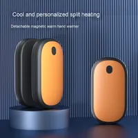 2025 nouveau Design Split Type Portable chauffe-mains USB charge Mini gants chaussettes magnétique chauffe-mains bébés adultes pour l'extérieur