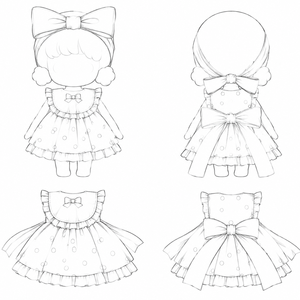 Vêtements pour poupées <span class=keywords><strong>Blythe</strong></span>, personnalisation en gros, prix de gros, durables pour les fabricants de poupées - Product Image 2