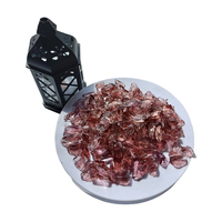 Verre recyclé moderne résistant aux hautes températures, verre concassé, sable, gravier, bloc pour pavés de jardin, aménagement paysager