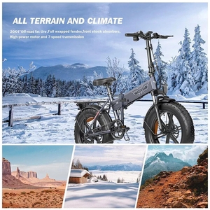 <span class=keywords><strong>ENGWE</strong></span>-<span class=keywords><strong>Vélo</strong></span> <span class=keywords><strong>électrique</strong></span> hybride de 250W, <span class=keywords><strong>20</strong></span> pouces, gros pneus, pliable, pour adultes, avec batterie 13ah, 48V, <span class=keywords><strong>Ep</strong></span>-2PRO, entrepôt européen - Product Image 3