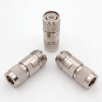 Adaptateur coaxial RF en laiton, prise mâle TNC vers prise femelle N |   Adaptateur de connecteur haute précision TNC/N Coupleur