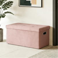 Ottoman pliant moderne en velours 2024, canapé-lit de salon, banc ottoman, tabourets, repose-pieds