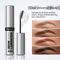 Gel Coiffant Sourcils Teinté Transparent Imperméable et Anti-Transpiration, Fixateur Naturel Longue Durée pour un Façonnage Quotidien des Sourcils, Cosmétique de Beauté