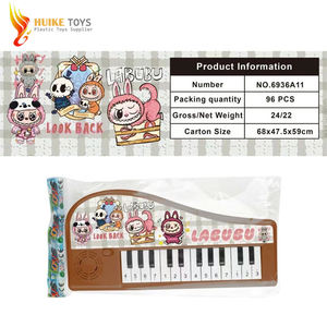 2025 저렴한 다기능 플라스틱 교육 전자 피아노 아기 장난감 악기 장난감 어린이를위한 미니 피아노 장난감 키보드 - Product Image 3