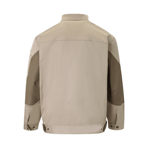 Chaqueta de trabajo protectora de trabajo transpirable y resistente al desgaste de alta elasticidad caqui - Product Image 2