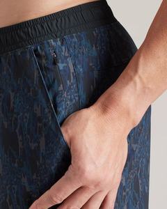 Shorts de basket-ball pour hommes avec logo personnalisé, lot de 5, poches zippées, légers, séchage rapide, entraînement en salle de sport, 100% polyester, décontractés - Product Image 4