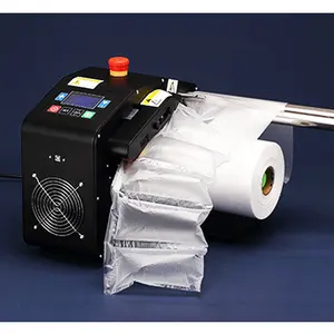 Embalagem inflável para envio por correspondência de bolhas de ar, material HDPE de comprimento personalizado, almofada de ar, filme de bolha, embalagem