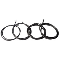 1 Pack 4PCS Bass Ukulele Bass Ubass Strings Rubber Ubass Aquila Strings 4 Strings Hawaii Guitar Parts Accessories SET