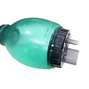 Acil durum kiti ilk yardım cihazı yetişkin pediatrik bebek tek kullanımlık taşınabilir tıbbi yeşil PVC Ambu çanta manuel resüsitatör - Product Image 3