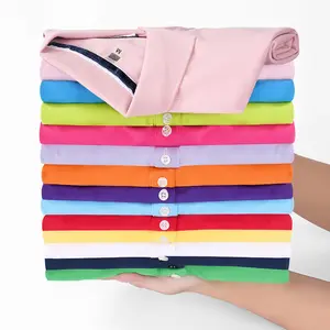 Custom Logo Women Golf Polo Shirt Slim Fit Lady Manufacturer Apparel Embroidered Cotton Golf Wear Polo Shirts For Women