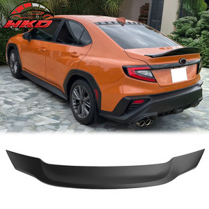 Convient pour Subaru WRX 2022-2026 Aileron de coffre style R Noir mat - Product Image 1