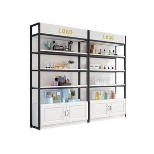 Display rack multi-layer container shelf beauty salon product display cabinet Skin care cosmetics display cabinet