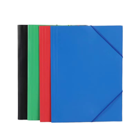 Fournitures de bureau, papeterie artisanale, classeur en papier transparent A4/A6, attaches élastiques, porte-documents imprimé, facile à utiliser