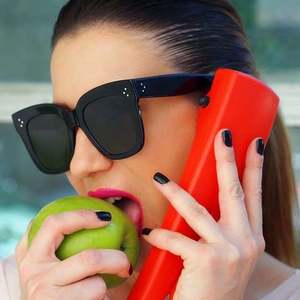 Gafas de Sol Cuadradas Extra Grandes con Montura Grande y Diseño de Leopardo Vintage, Protección UV400, Color Negro, para Mujer, Moda 2022 - Product Image 2